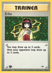 Erika - 16/132 - Holo Rare - 1st Edition